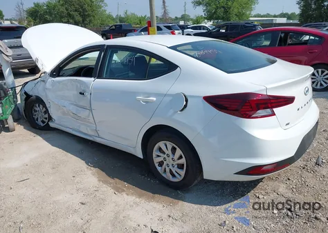 2019 Hyundai Elantra Se z USA, uszkodzony, nr VIN 5NPD74LF6KH477445